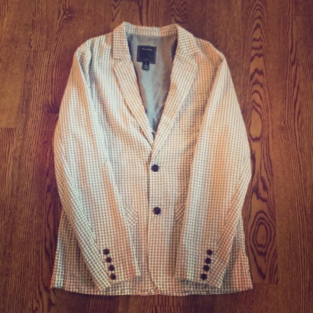 Plaid Blazer